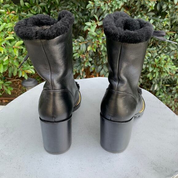 NWOT Stuart Weitzman Kolbie Chain Block Chill Bootie - Picture 5 of 9